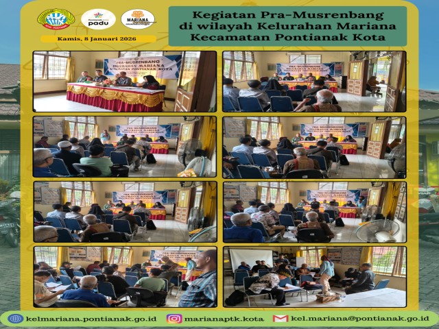Pra Musrenbang Kelurahan Mariana Tahun 2026